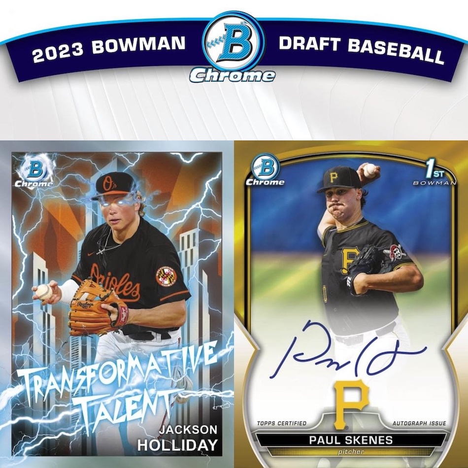 CHEAP SHOTS! 2023 Bowman Draft Baseball SINGLE BOX JUMBO TRIPLE TEAM