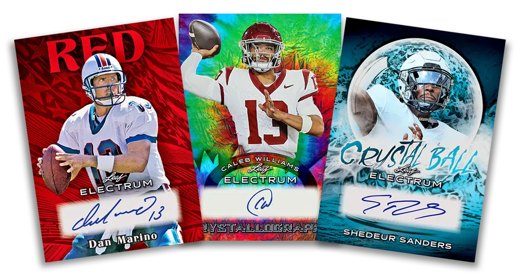 HitItFirst 2024 Leaf Electrum Football Dual Hobby Box Random Serial