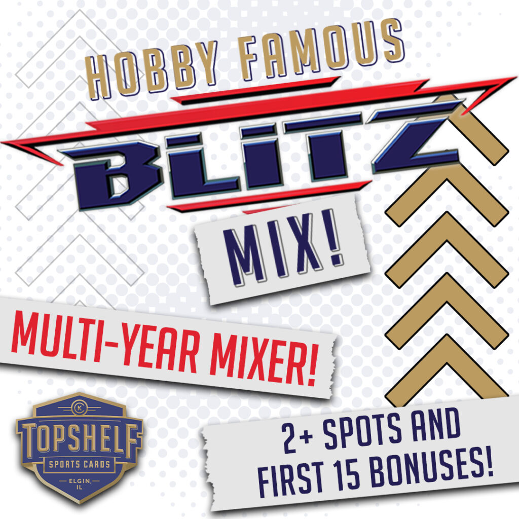 Hobby Famous 16 BOX MULTI YEAR Blitz Mix week 1 kickoff with 1st 15