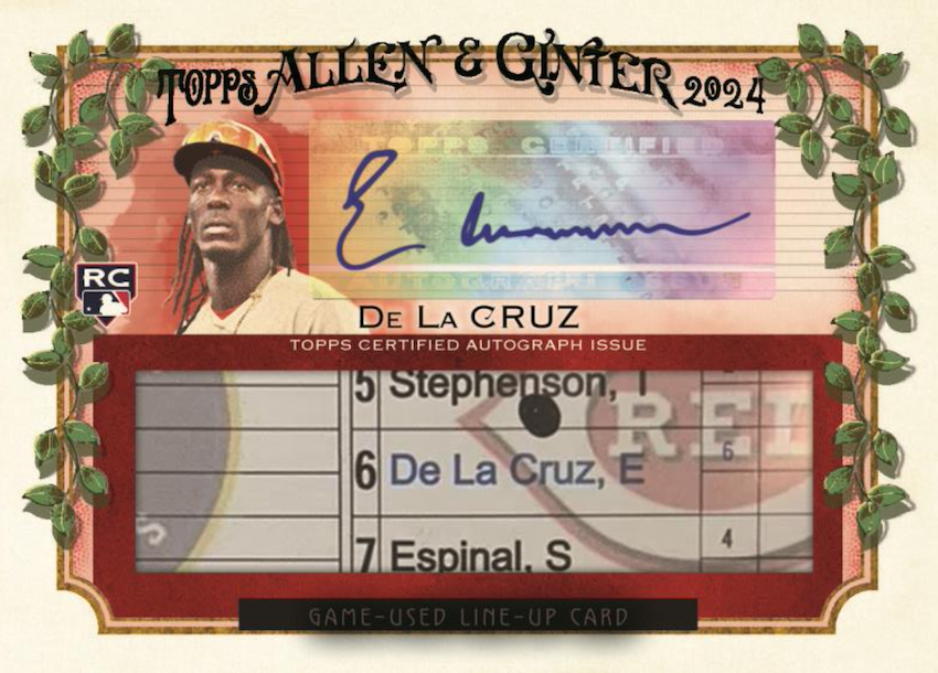 HitItFirst 2024 Topps Allen and Ginter Baseball 6 Hobby Box Half